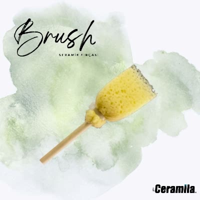 Ceramila - Brush 3055 Sünger Fırça