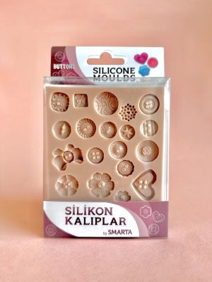 Smarta™ - Düğmeler - Smarta™ Silikon Kalıp