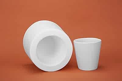  - Küçük Boy Konik Fincan Döküm Kalıbı 7x7 cm
