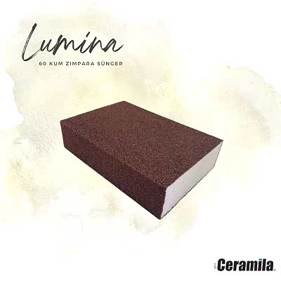 Ceramila - Lumina 3063 Zımpara 60 Kum Takoz Sünger 