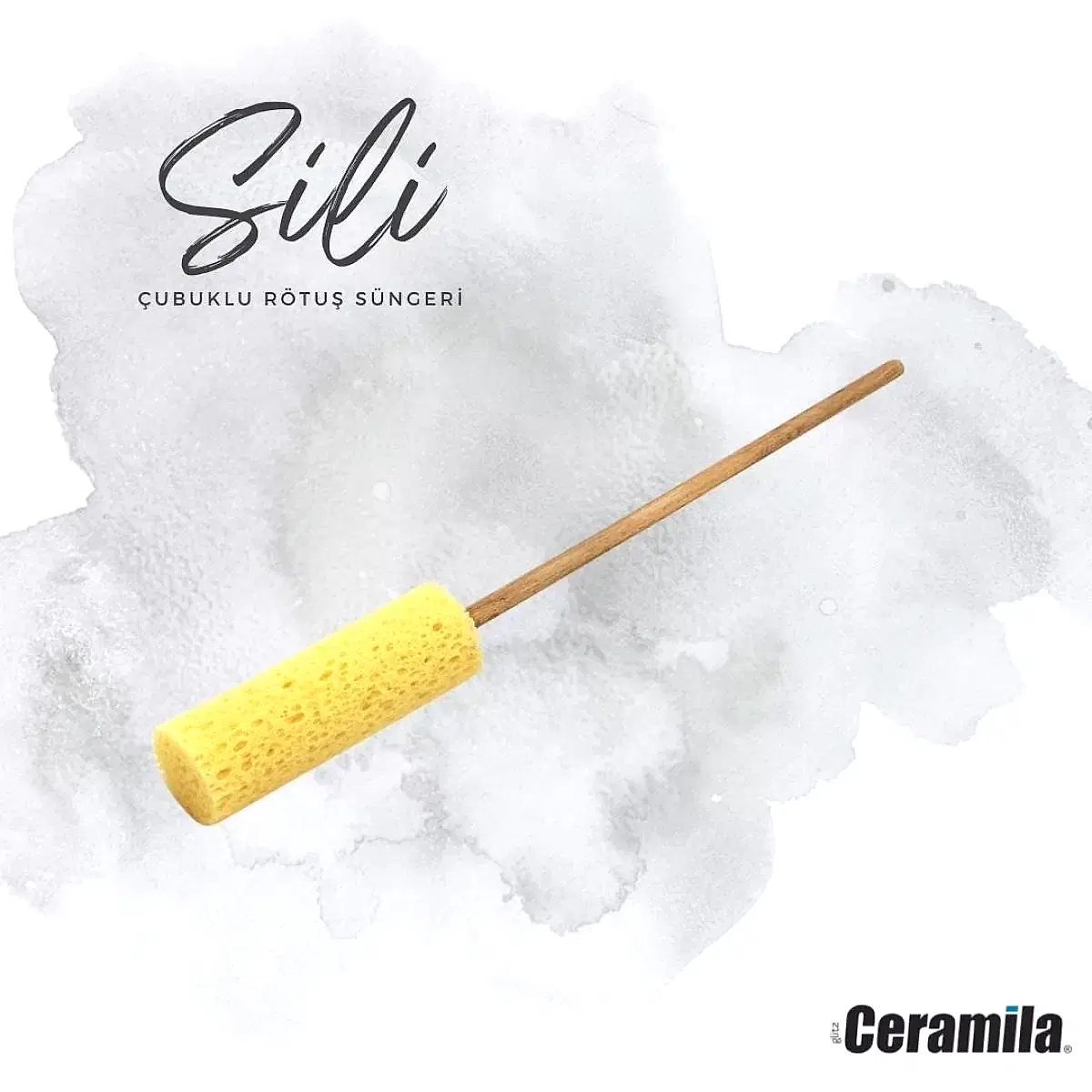 Ceramila - Sili 3024 Çubuklu Rötuş Süngeri 30x90 mm