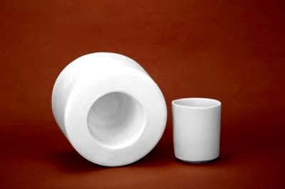  - Sır Ayaklı Silindir Fincan Döküm Kalıbı 5x6,5 cm