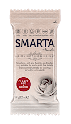 Smarta™ - Smarta™ Modelleme Hamuru 100gr - Bordo