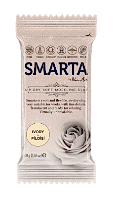 Smarta™ - Smarta™ Modelleme Hamuru 100gr - Fildişi