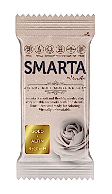 Smarta™ - Smarta™ Modelleme Hamuru Metalik Altın 60gr