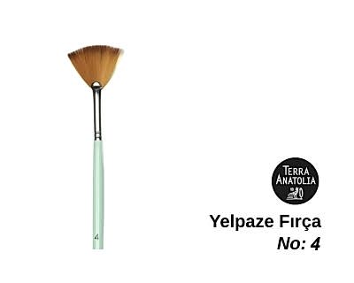 Terra Anatolia - Terra Anatolia - Yelpaze Fırça No: 4