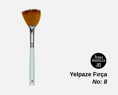 Terra Anatolia - Terra Anatolia - Yelpaze Fırça No: 8